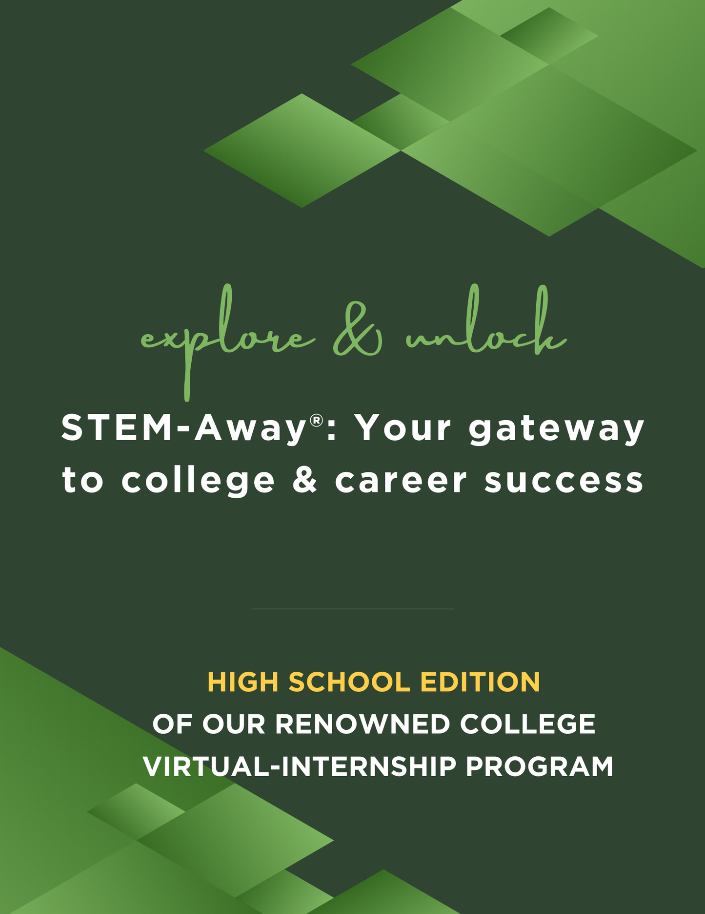 STEM-Away Discovery Session for High Schoolers