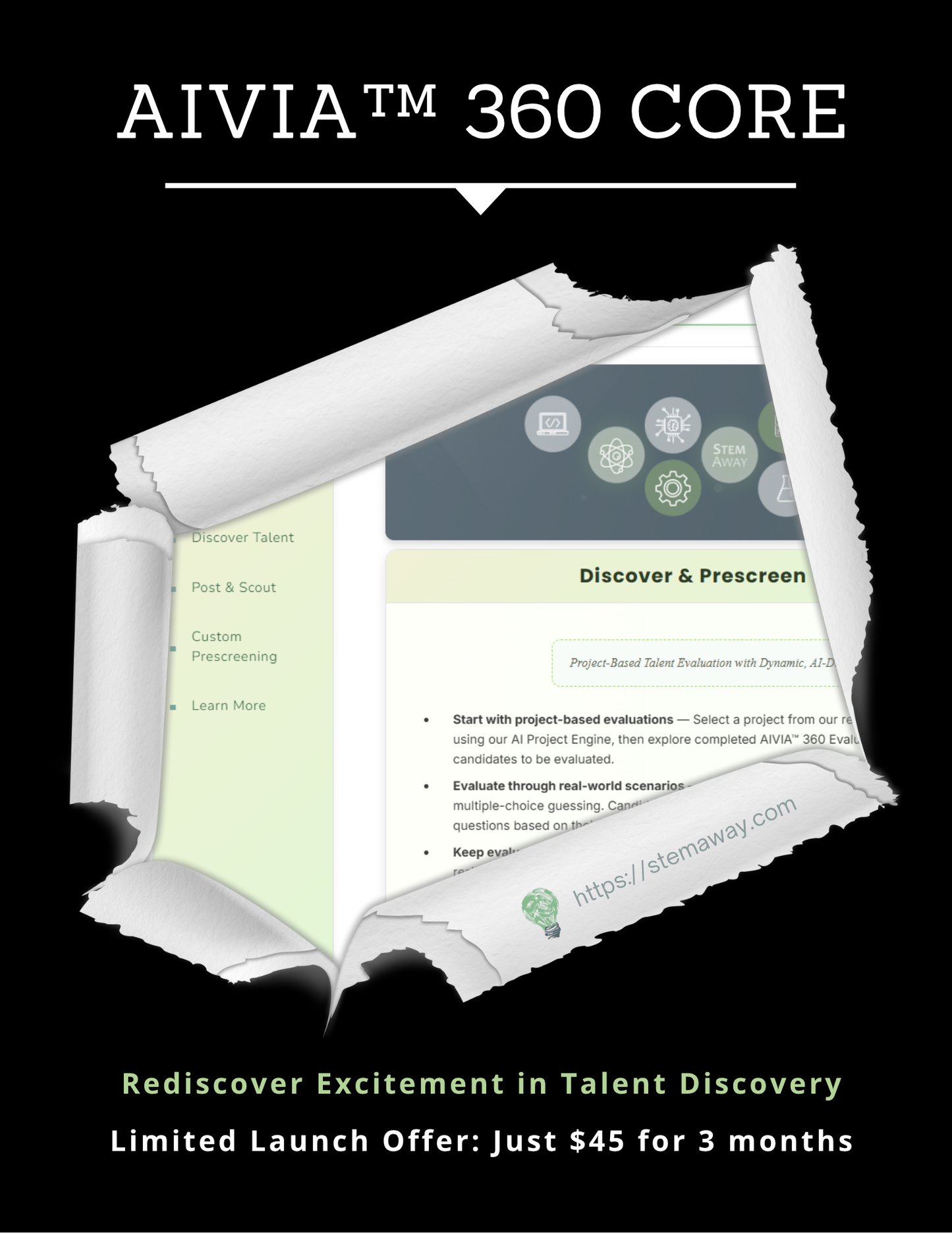AIVIA™ 360 Core: AI-Driven Talent Discovery for Technical Leaders