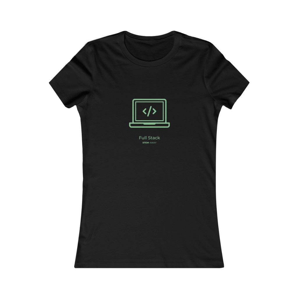 Full-Stack-Women-Tee-Stem-Away