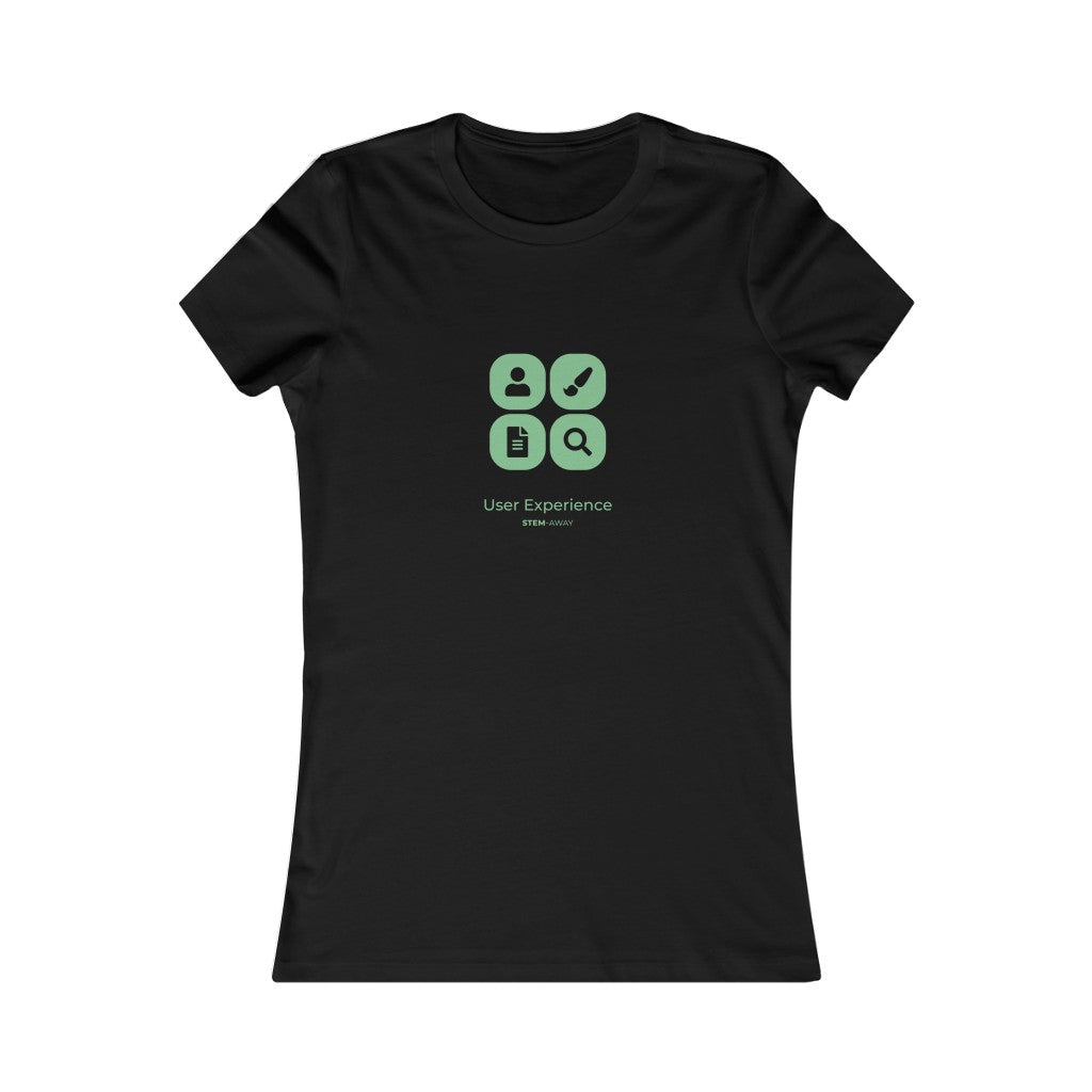 user-experience-women-t-shirt-stem-away